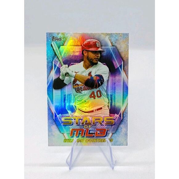 2023 Topps Update Series - Stars of Mlb Willson Contreras #SMLB-82 - Picture 4 of 7